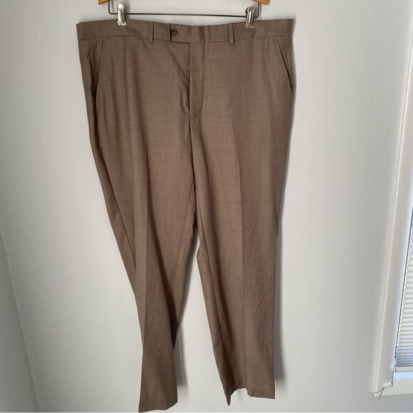 Nautica Men’s Flat Front Wool Blend Dress Pants 40Wx30L - Picture 1 of 3
